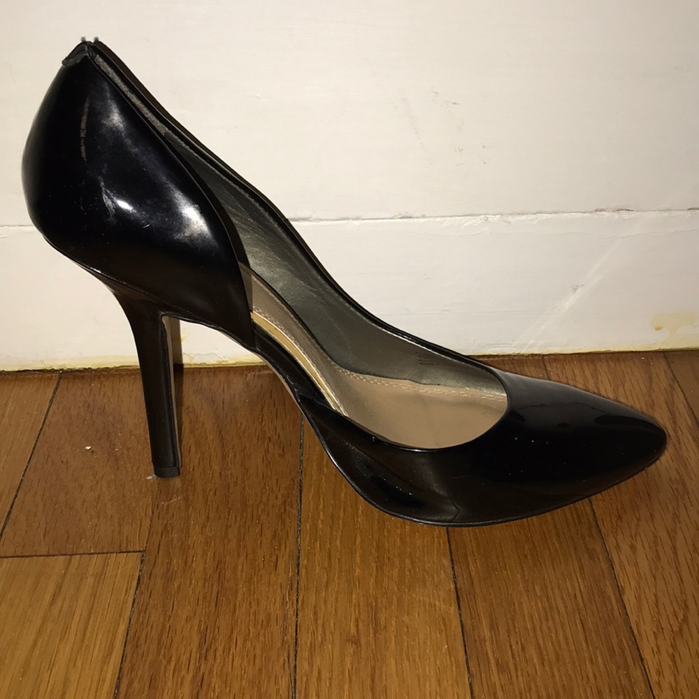 BCBG black stilettos